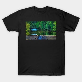 Waterfall at Minas Basin Pulp and Power Co T-Shirt